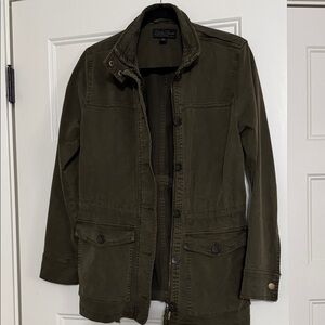 Lucky Brand Dark Olive Military Jacket
